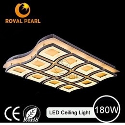 Iluminación colgante de 180 W con diseño elegante y súper brillante