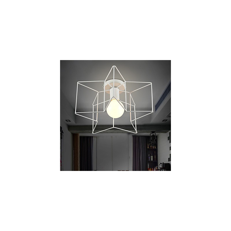 Luces de porche modernas y creativas con pentagrama que absorben la luz de la cúpula.