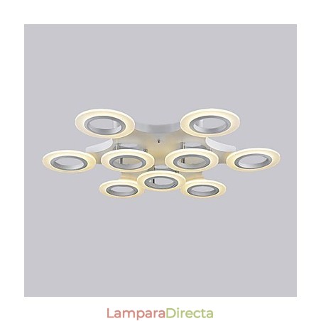 Lámpara colgante circular de color blanco cálido y muy vendida para centros comerciales. Lámpara colgante circular de color blanco cálido y muy vendida para centros comerciales.