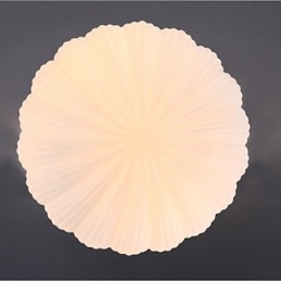 Las conchas de vidrio creativas nórdicas para absorber la luz de la cúpula