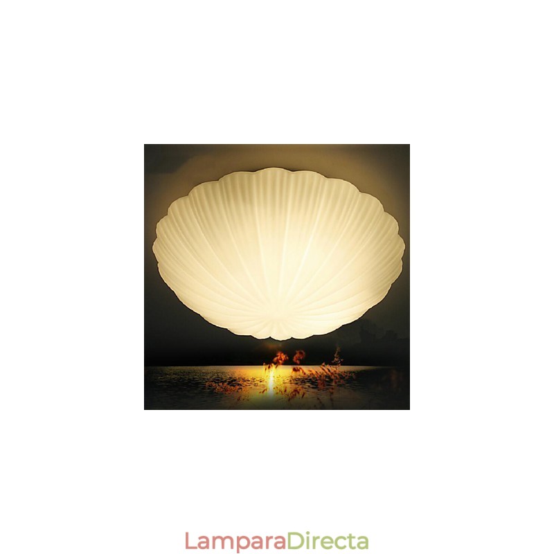 Las conchas de vidrio creativas nórdicas para absorber la luz de la cúpula