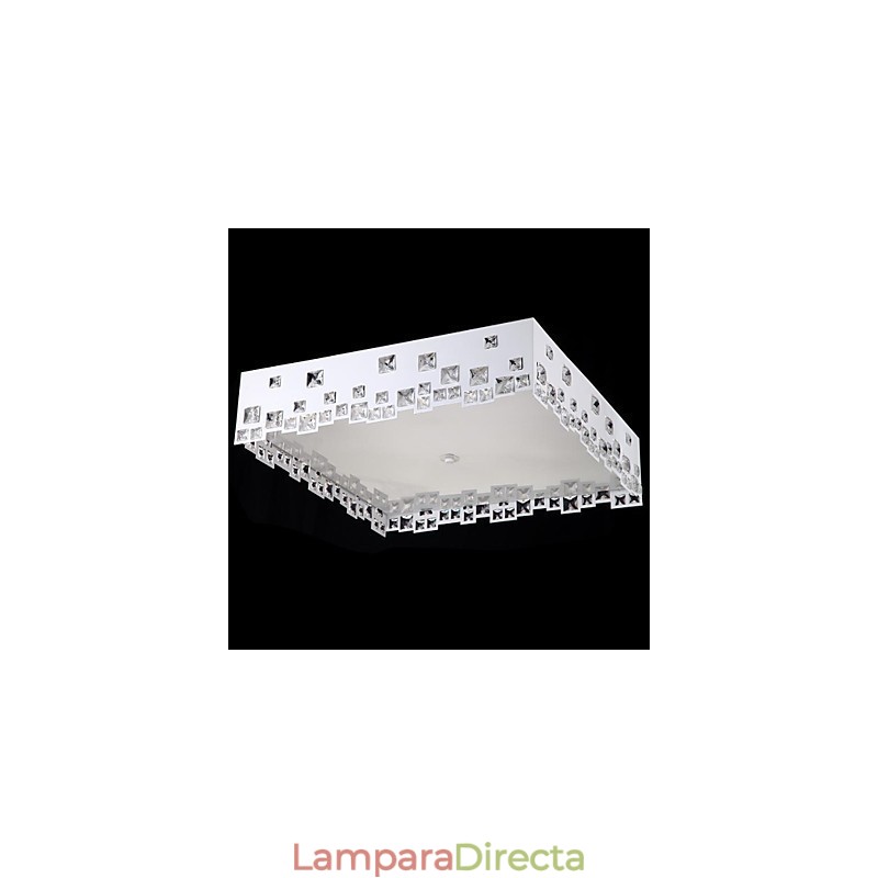 Lámpara de techo 8 luces moderna sencilla artística
