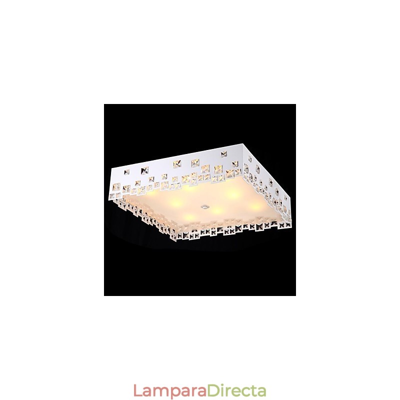 Lámpara de techo 8 luces moderna sencilla artística