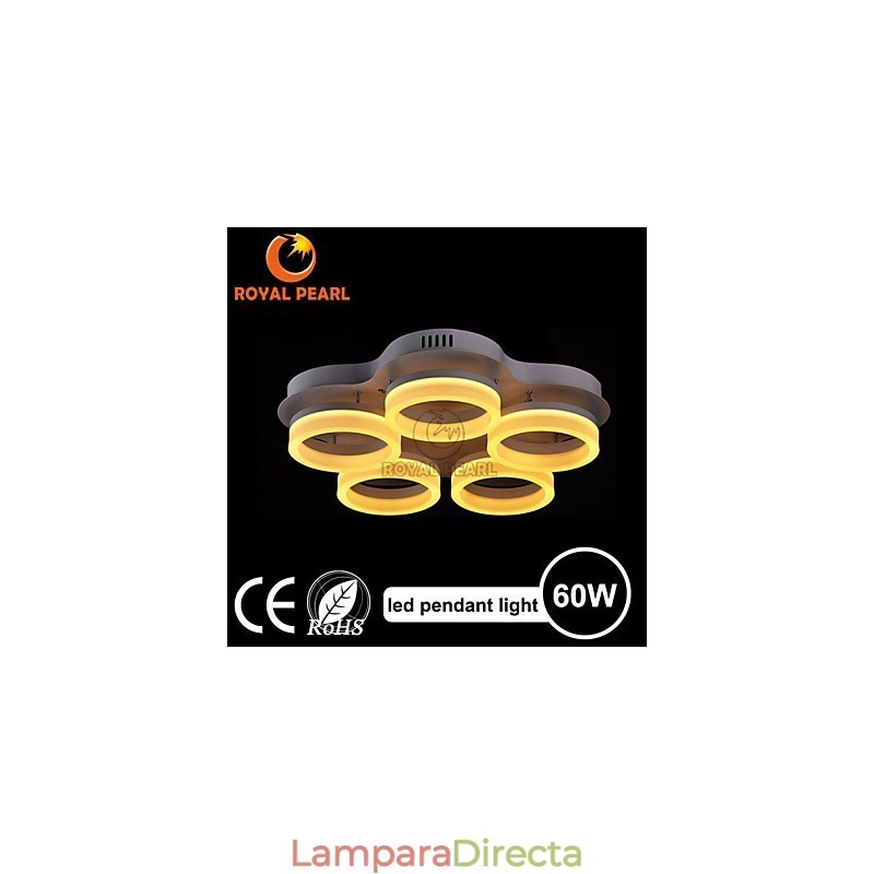 Lámparas de techo de acrílico de diseño elegante