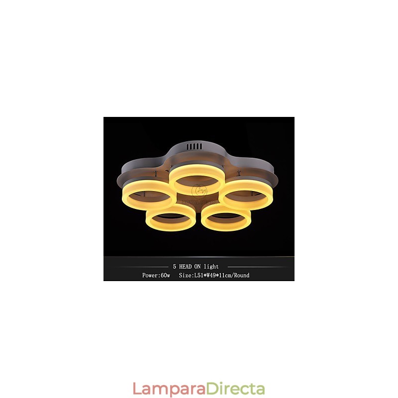 Lámparas de techo de acrílico de diseño elegante