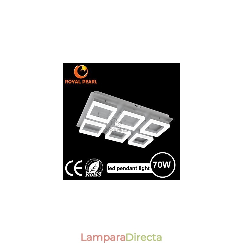 Lámpara colgante de 70 W y alto rendimiento lumínico de 50 000 h de vida útil