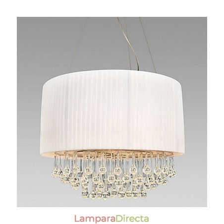Lámpara de techo de cristal con 5 luces Lámpara de techo de cristal con 5 luces