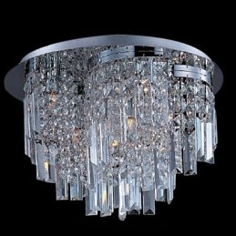 Lámpara semiempotrada con 10 luces