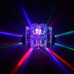 Lámpara de techo de cristal contemporánea moderna
