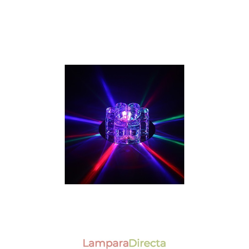 Lámpara de techo de cristal contemporánea moderna
