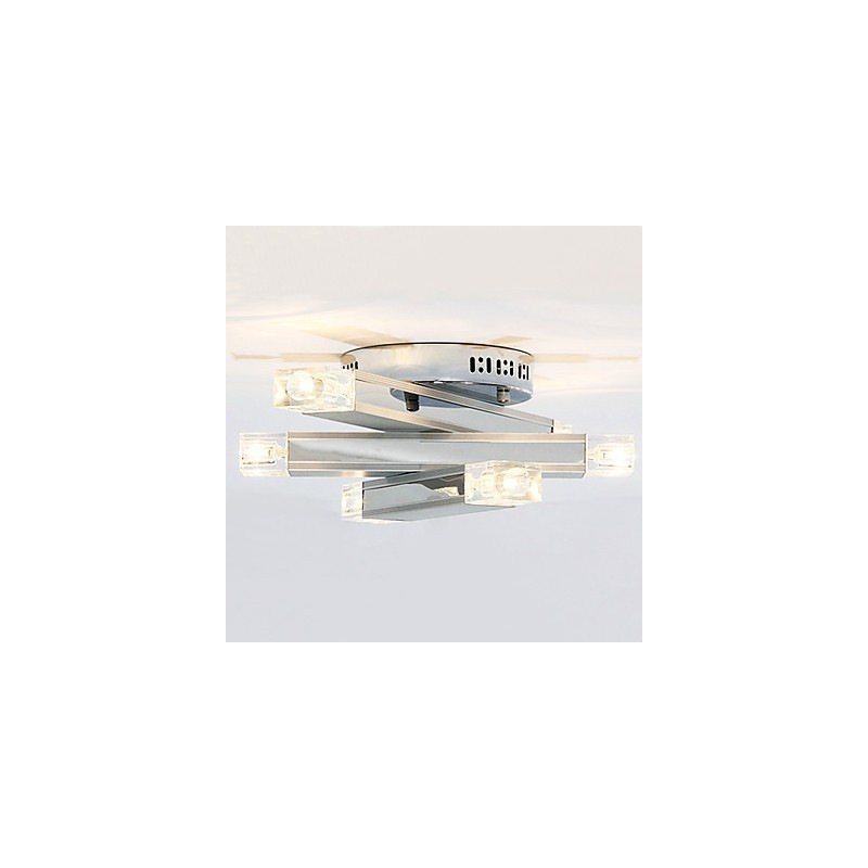 Lámpara de techo moderna con 6 luces y diseño elegante