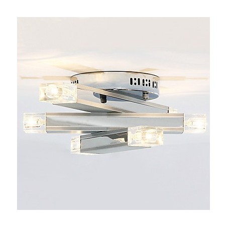 Lámpara de techo moderna con 6 luces y diseño elegante Lámpara de techo moderna con 6 luces y diseño elegante