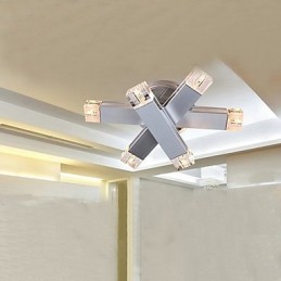 Lámpara de techo moderna con 6 luces y diseño elegante