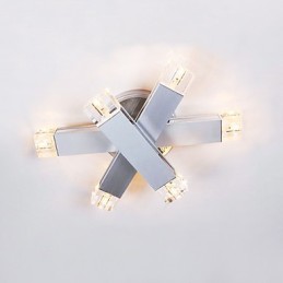 Lámpara de techo moderna con 6 luces y diseño elegante
