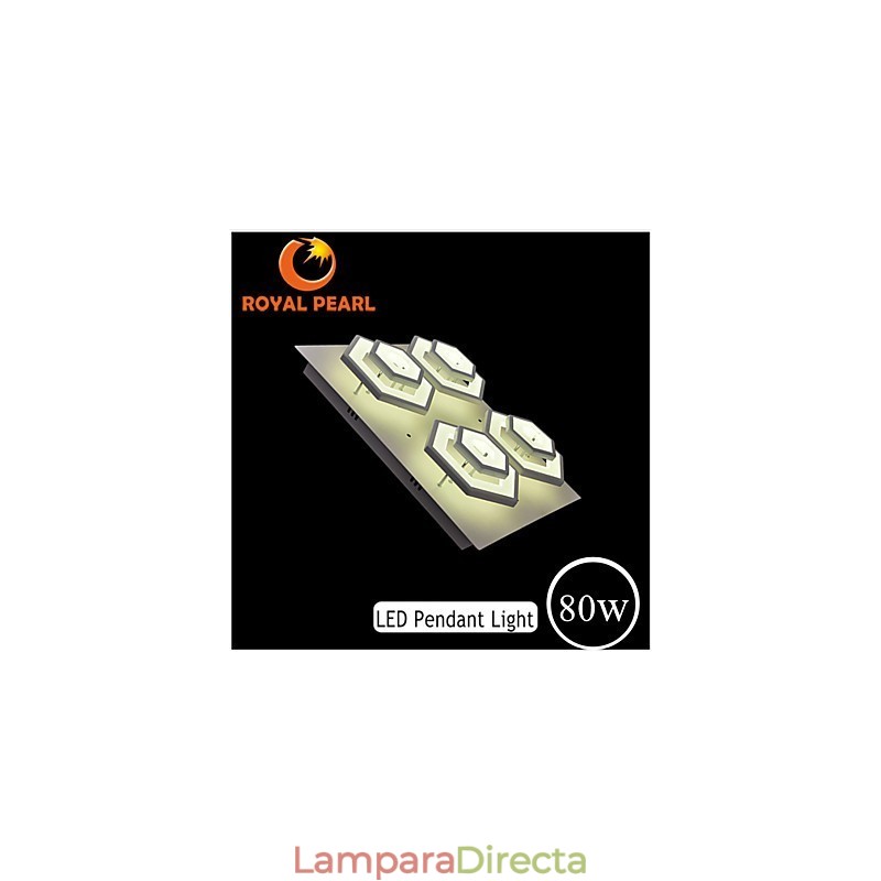 Lámpara colgante de 80 W para techo