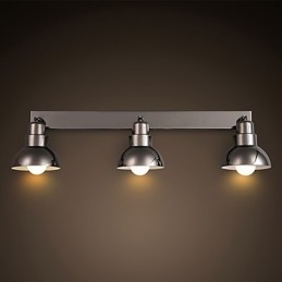 Lámpara de techo empotrada Trinal con marco de aluminio y vidrio blanco, moderna y a la moda.