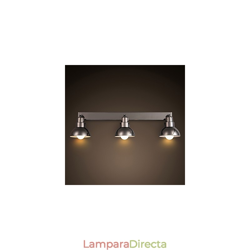 Lámpara de techo empotrada Trinal con marco de aluminio y vidrio blanco, moderna y a la moda.