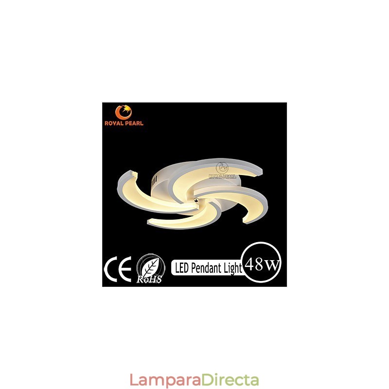 Lámpara decorativa de estilo para el hogar de 48 W