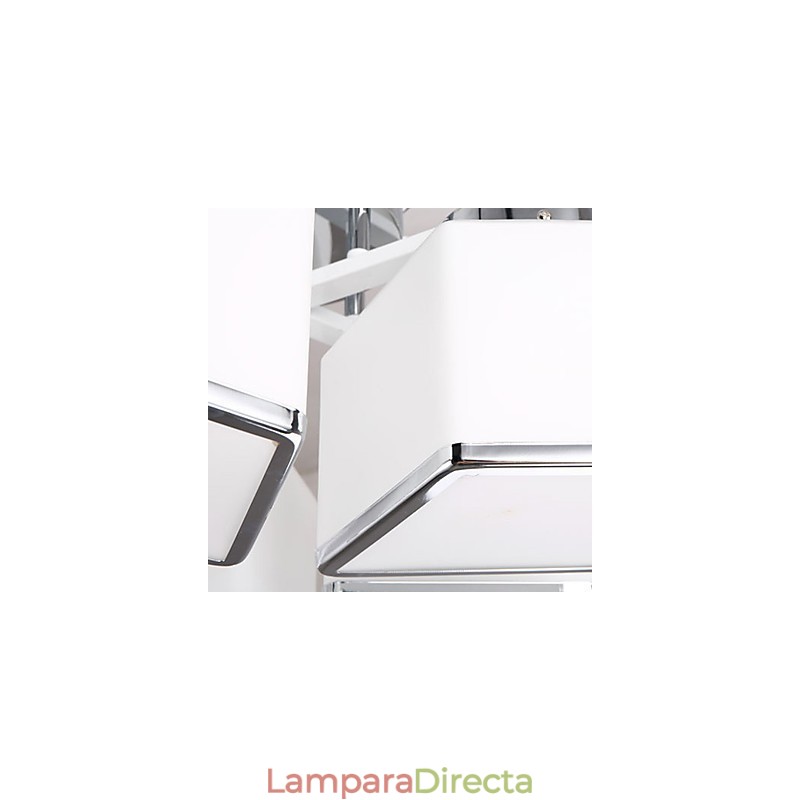 Lámpara de cristal contemporánea moderna de montaje al ras