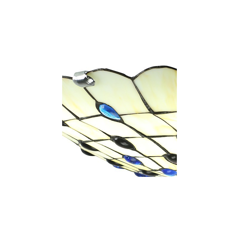 Lámpara de techo estilo mediterráneo de 50 cm para iluminación de jardín