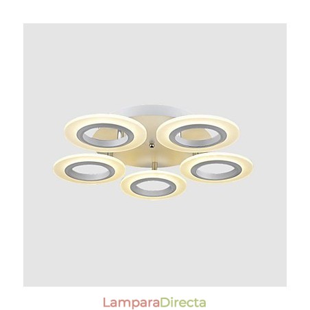 Lámpara colgante circular de acrílico moderna Lámpara colgante circular de acrílico moderna