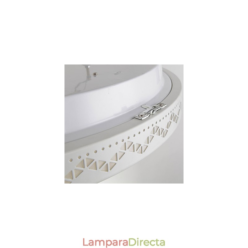 Lámpara de techo empotrada de cristal, moderna y contemporánea, de metal, de 90 a 265 V.