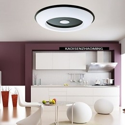 Lámpara empotrada de 6 luces blancas, moderna y sencilla.