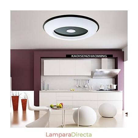 Lámpara empotrada de 6 luces blancas, moderna y sencilla. Lámpara empotrada de 6 luces blancas, moderna y sencilla.