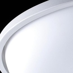 Lámpara empotrada de 6 luces blancas, moderna y sencilla.