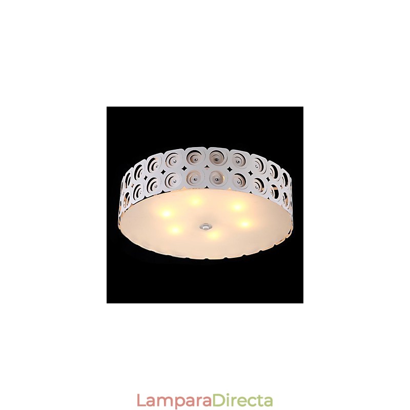 Lámpara de techo 6 luces moderna sencilla artística