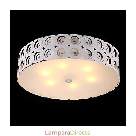 Lámpara de techo 6 luces moderna sencilla artística Lámpara de techo 6 luces moderna sencilla artística