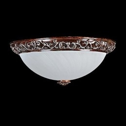 Lámpara de techo de cristal, resina, talla plateada, estilo clásico europeo