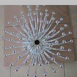 Lámparas de techo de crisantemo de pared taiwanesas con revestimiento de araña creativo