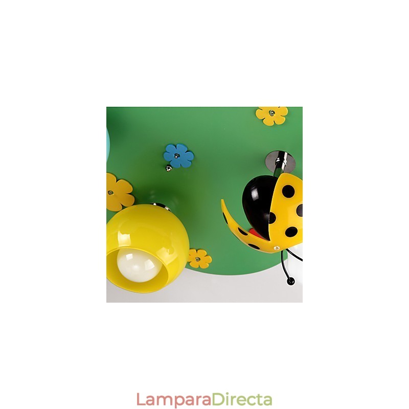 Lámpara de techo moderna contemporánea de madera y bambú