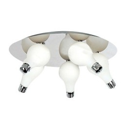 Lámpara de techo moderna con 5 luces redondas (base G4)