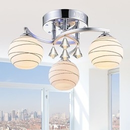 Lámparas de techo de cristal modernas, iluminación Simply Lamp garantizada.