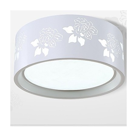 Lámpara de techo moderna y contemporánea de metal con montaje empotrado