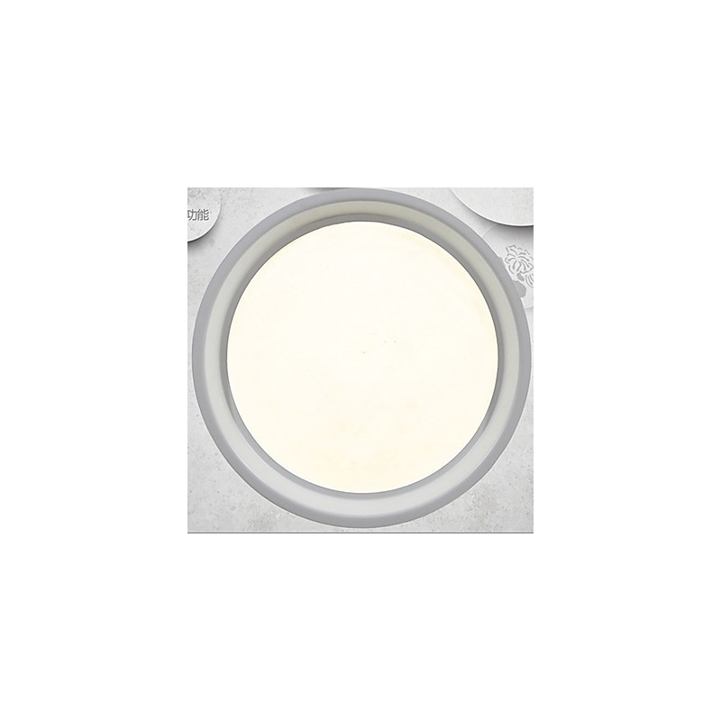 Lámpara de techo moderna y contemporánea de metal con montaje empotrado