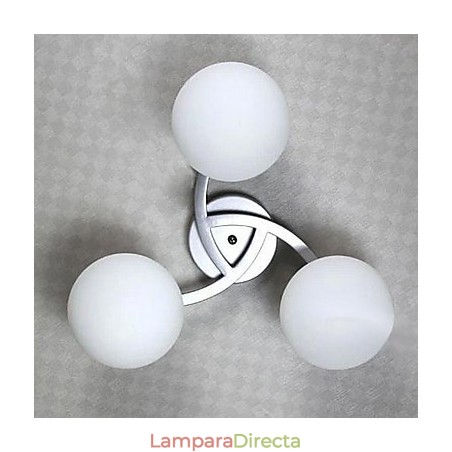 Lámpara de techo 3 luces moderna sencilla artística Lámpara de techo 3 luces moderna sencilla artística