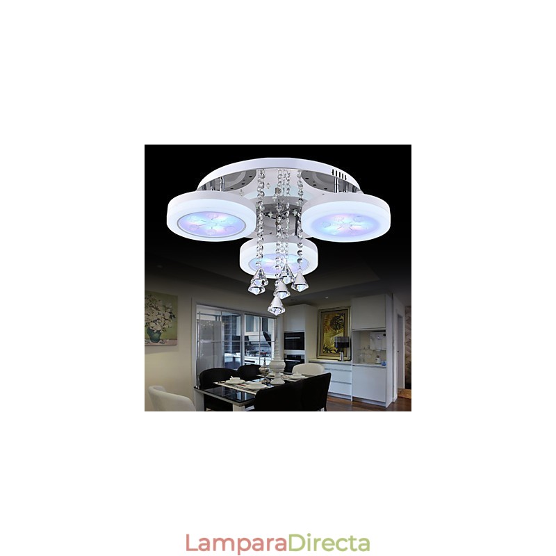 Lámpara de techo moderna contemporánea de metal