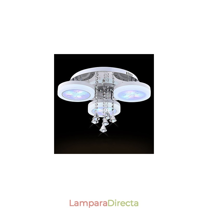 Lámpara de techo moderna contemporánea de metal