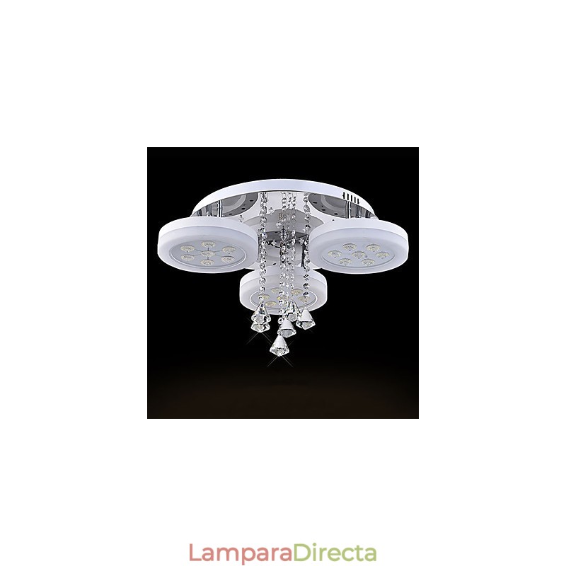 Lámpara de techo moderna contemporánea de metal