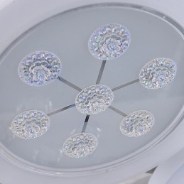 Lámpara de techo moderna contemporánea de metal