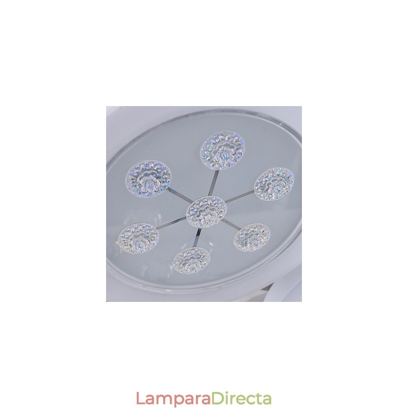 Lámpara de techo moderna contemporánea de metal