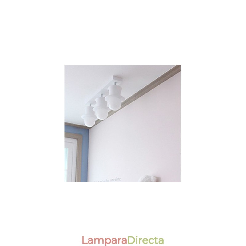 Lámpara de techo de taquilla sencilla y creativa