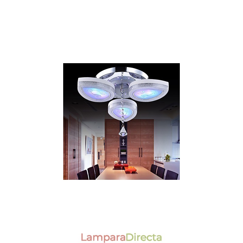 Lámpara de techo moderna contemporánea de metal