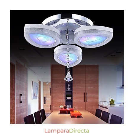 Lámpara de techo moderna contemporánea de metal