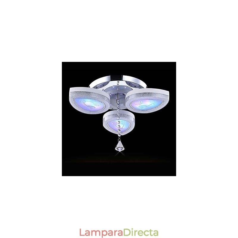 Lámpara de techo moderna contemporánea de metal