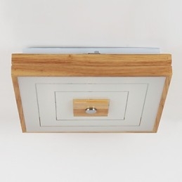 Cuadro moderno contemporáneo de estilo mini, de madera y bambú, montaje empotrado