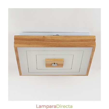 Cuadro moderno contemporáneo de estilo mini, de madera y bambú, montaje empotrado Cuadro moderno contemporáneo de estilo mini, de madera y bambú, montaje empotrado